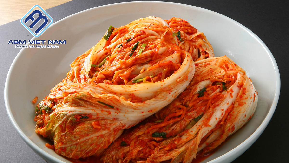 Kim chi là món ăn đặc trưng ở Hàn Quốc