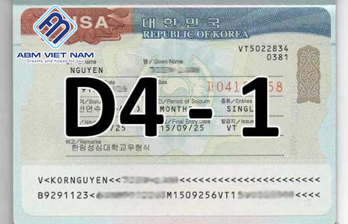 Du học tiếng Hàn với visa D4-1 rồi chuyển tiếp sang visa D2