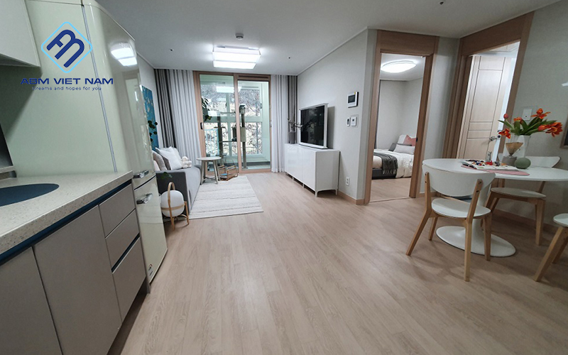 Các loại phòng Two-room và Three-room cũng là kiểu nhà ở Hàn Quốc rất phổ biến