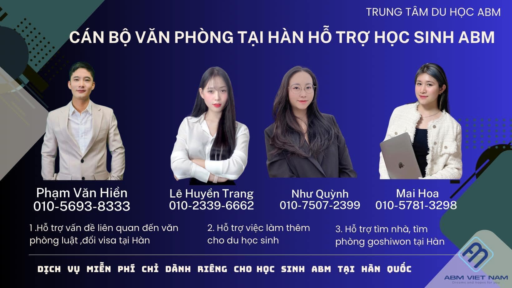 Trung tâm ABM sở hữu kinh nghiệm dày dặn và đội ngũ chuyên nghiệp